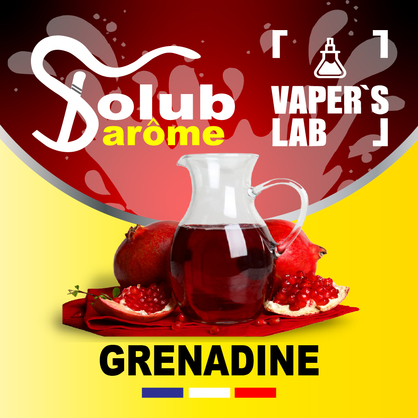 Фото, Відеоогляди на Аромки для самозамісу Solub Arome "Grenadine" (Гранатовий коктейль) 