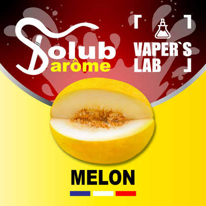 Фото, Видео, ароматизатор для самозамеса Solub Arome "Melon" (Сочная дыня) 